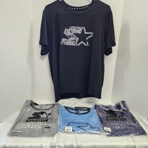 NEW, Bundle Of 3, Mens, StarterT-Shirt